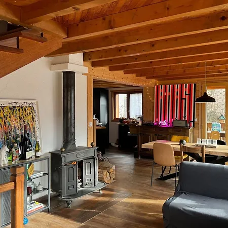 Spacieux 12 Pers, 4 Ch, 4 Sdb, Cuisine Equipee, Parking, Cheminee - Fr-1-676-201 Chalet